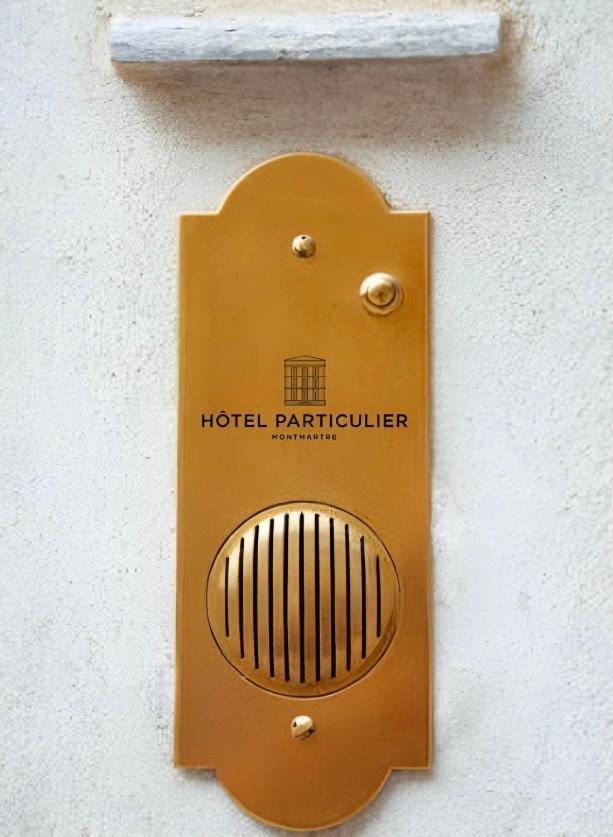 Hotel Particulier Montmartre Париж Экстерьер фото